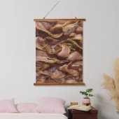 Bacon Wandteppich Mit Holzrahmen (Schlafzimmer)