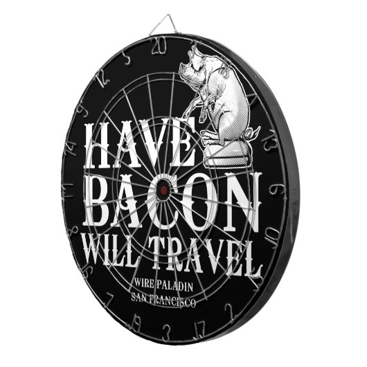 Bacon wird reisen dartscheibe (Vorderseite rechts)