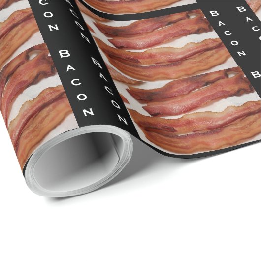 Bacon Wrapping Paper Geschenkpapier (Rolleneckpunkt)