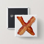 Bacon X O X LIEBE Button (Vorne & Hinten)