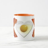 Bacon X O X LIEBE Tasse (Zentrum)