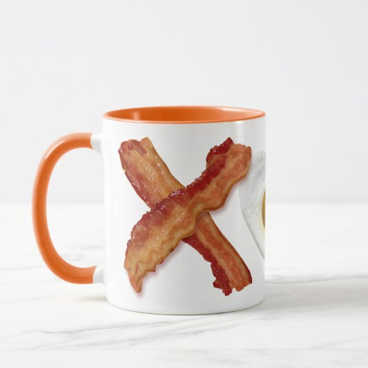 Bacon X O X LIEBE Tasse (Links)