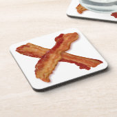 Bacon X O X LIEBE Untersetzer (Linke Seite)