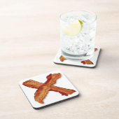 Bacon X O X LIEBE Untersetzer (Rechte Seite)