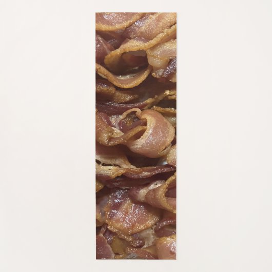 Bacon Yogamatte (Vorderseite)