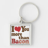 Baconliebhaber Schlüsselanhänger (Vorne)
