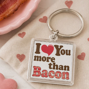 Baconliebhaber Schlüsselanhänger