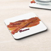 Baconstreifen Getränkeuntersetzer (Linke Seite)
