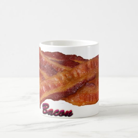 Baconstreifen Kaffeetasse (Mittel)