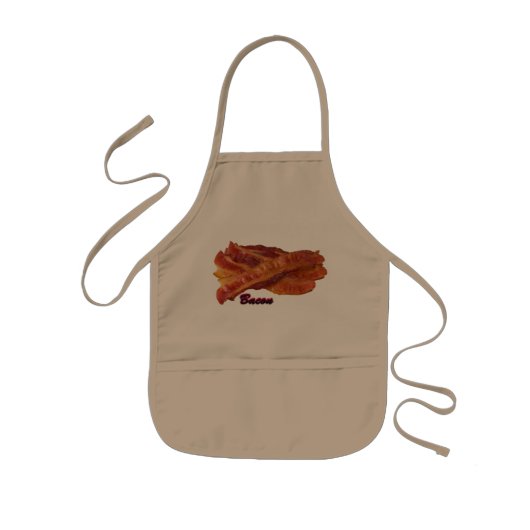 Baconstreifen Kinderschürze (Vorne)