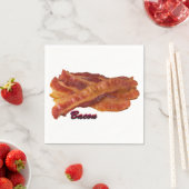 Baconstreifen Serviette (Beispiel)