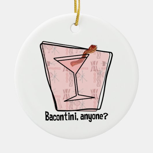 Bacontini Anyone Keramikornament (Vorne)