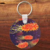 Bacteria Flagella Schlüsselanhänger (Vorderseite)