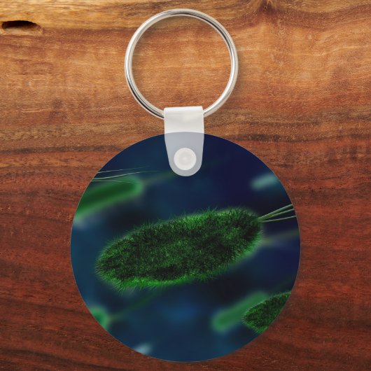Bacteria Microbes Schlüsselanhänger (Vorderseite)