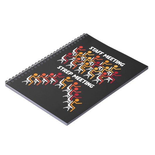 Bacteria Science Stream Meeting Mikrobiologie Notizblock (Linke Seite)