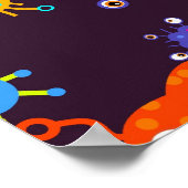 Bacteria Wallpaper Poster (Ecke)