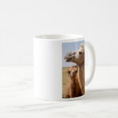 Bactrian Camel Portrait Kaffeetasse (VorderseiteRechts)