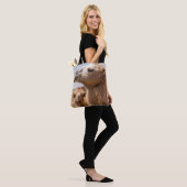 Bactrian Camel Portrait Tasche (Am Model)