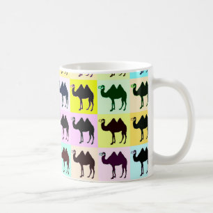 Bactrian Kamel geht Pop-Tasse Kaffeetasse