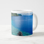 Bacuit-Archipel-Landschaft Jumbo-Tasse (Vorderseite Rechts)