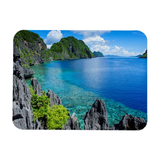 Bacuit-Archipel-Landschaft Magnet (Horizontal)