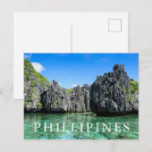 Bacuit Archipelago Postkarte (Vorne/Hinten)