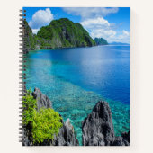 Bacuit Archipelago Seascape Notizblock (Vorderseite)