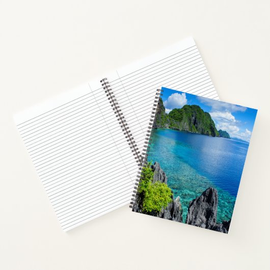 Bacuit Archipelago Seascape Notizblock (Innenseite)