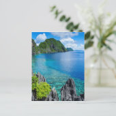 Bacuit Archipelago Seascape Postkarte (Stehend Vorderseite)