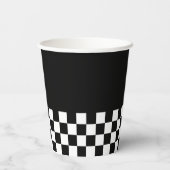 Bad 2 the Bone Skeleton Pink 2nd Birthday Party Pappbecher (Rückseite)