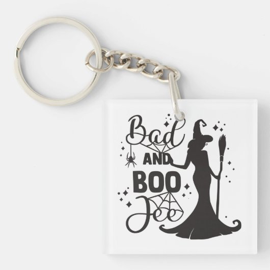 Bad and Boo Jee Halloween Schlüsselanhänger (Vorderseite)
