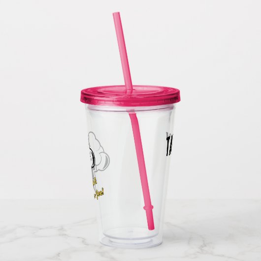 Bad and Boo-jee Travel Acryltrinkbecher (Links)