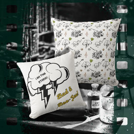 Bad and Boojee Gothic Halloween Kissen