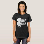 Bad And Boozy Shirt Irish Men Women St Patricks Da (Vorne ganz)