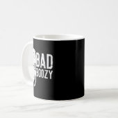 Bad And Boozy Shirt Irish Men Women St Patricks Da Kaffeetasse (Vorderseite Links)