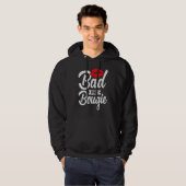 Bad and Bougie Melanin Poppin Black History Month Hoodie (Vorne ganz)