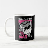 Bad Anime Girl Otaku Angry Manga Devil Kaffeetasse (Links)
