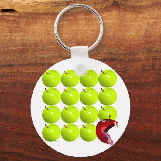 Bad Apple Schlüsselanhänger (Vorderseite)