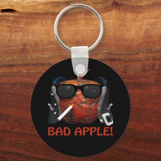 Bad Apple Schlüsselanhänger (Vorderseite)