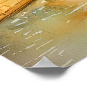 Bad Aquarell 4 Poster (Ecke)