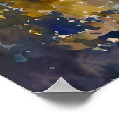 Bad Aquarell 5 Poster (Ecke)