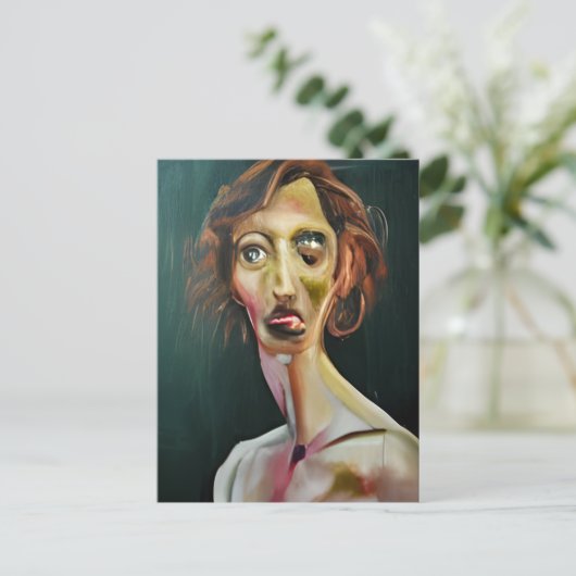 Bad Art #2 Postkarte (Stehend Vorderseite)