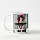 Bad Art ・ Bad Girl ・ Kaffeetasse (Links)