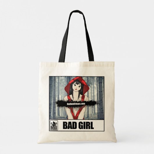 Bad Art ・ Bad Girl ・ Tragetasche (Rückseite)