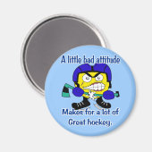 Bad Attitude Magnet (Vorderseite/Rückseite)