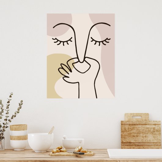 Bad Bad Riech Spaß Poster (Küche)