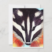 Bad Badger Mitteilungskarte (Vorderseite)