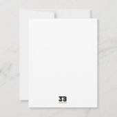 Bad Badger Mitteilungskarte (Rückseite)