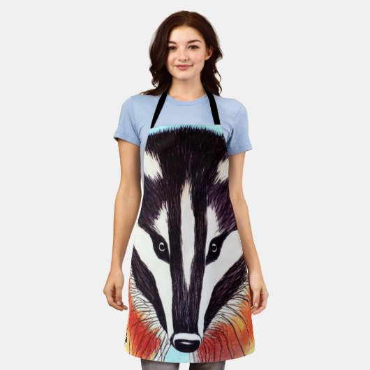 Bad Badger Schürze (Getragen)