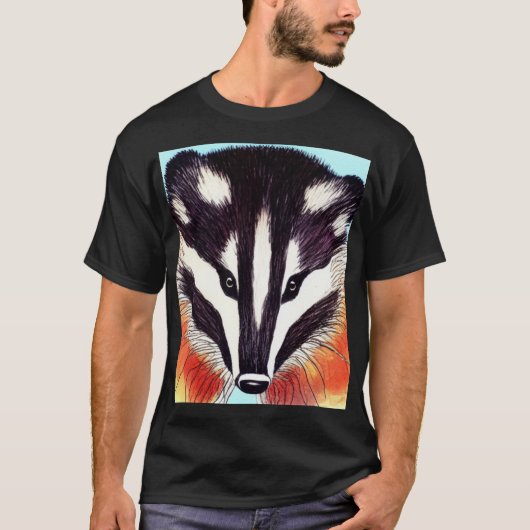Bad Badger T-Shirt (Vorderseite)